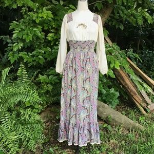 Vintage peasant Dress